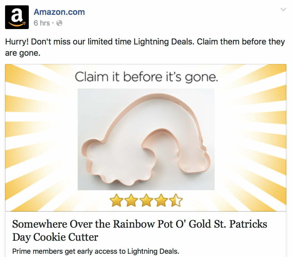 Amazon Cooke Cutter Marketing Gimmick
