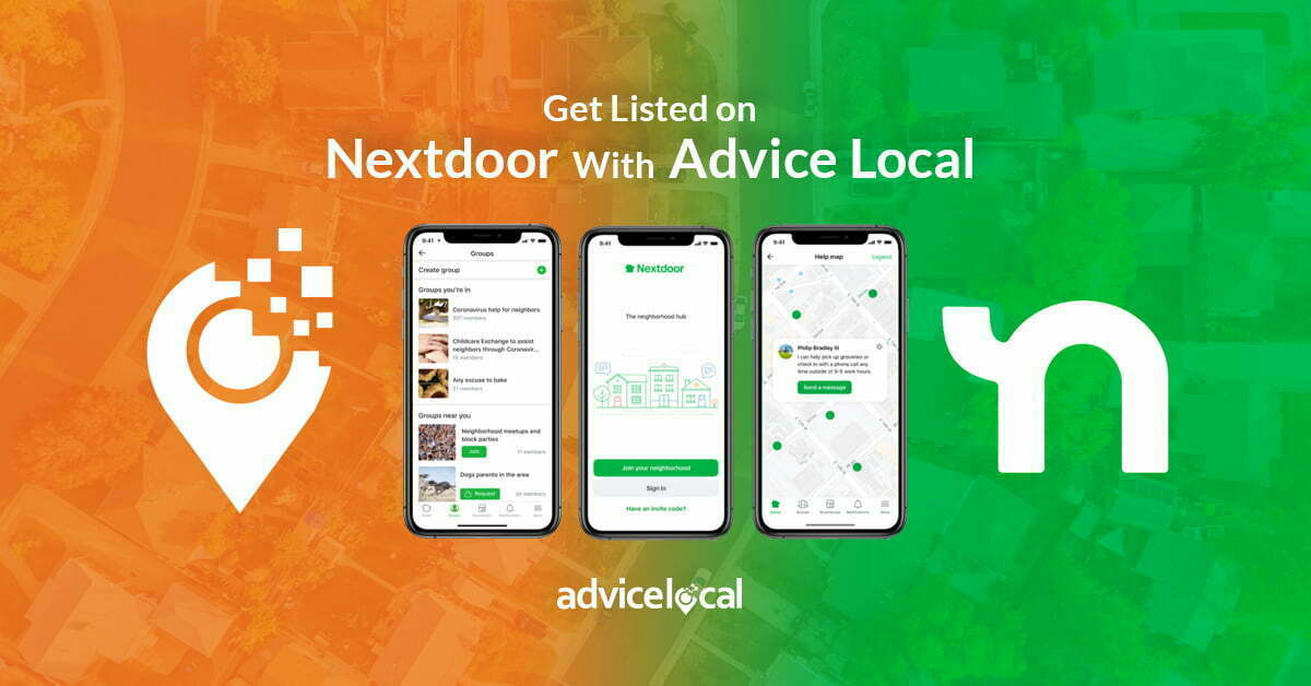 Get Listed on Nextdoor With Advice Local