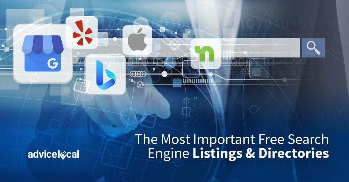 The Most Important Free Search Engine Listings & Directories