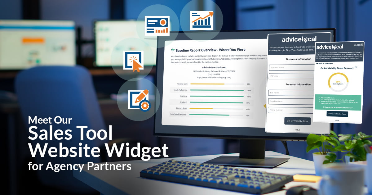 Meet Our Sales Tool Website Widget for Agency Partners