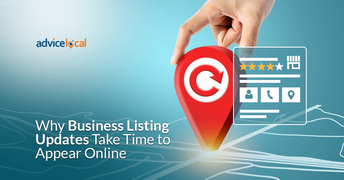 Business listing updates.